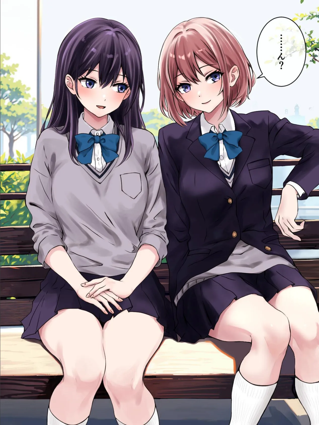 放課後百合エッチ 4ページ