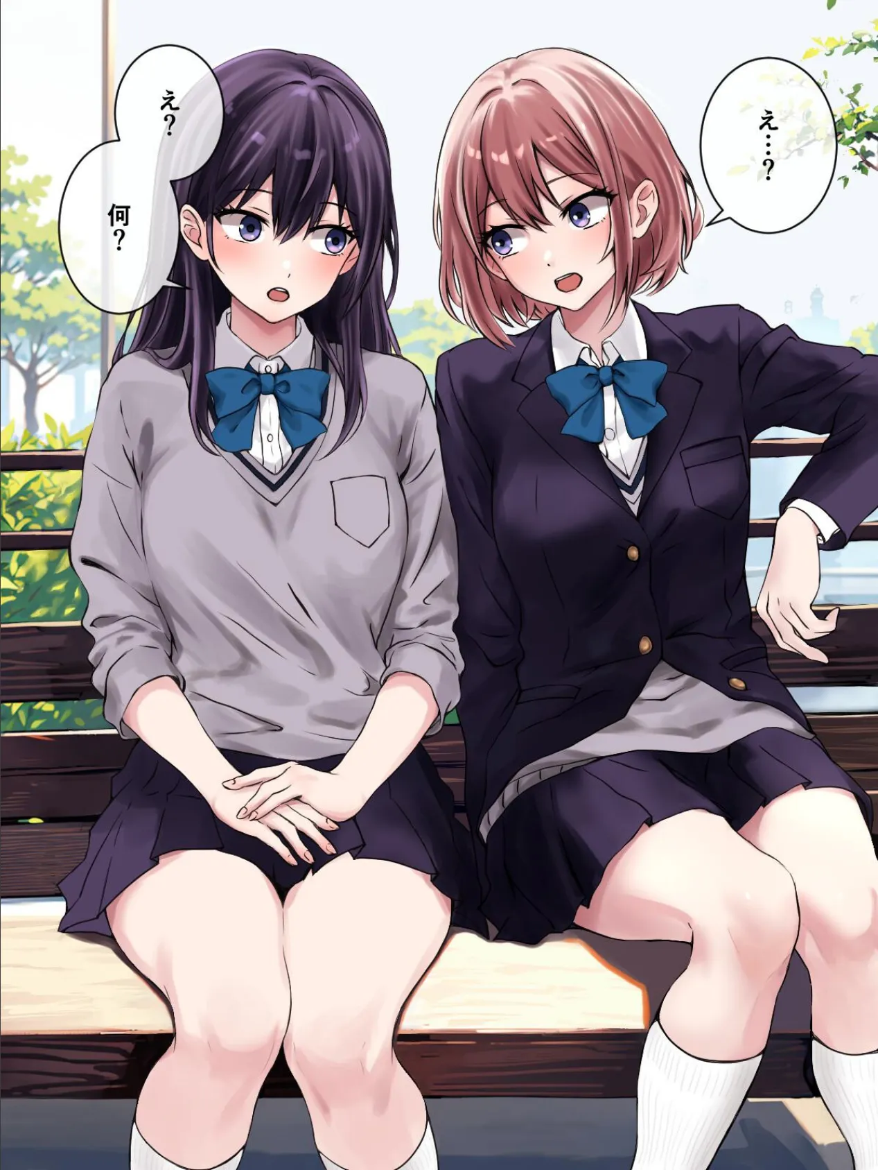 放課後百合エッチ 7ページ