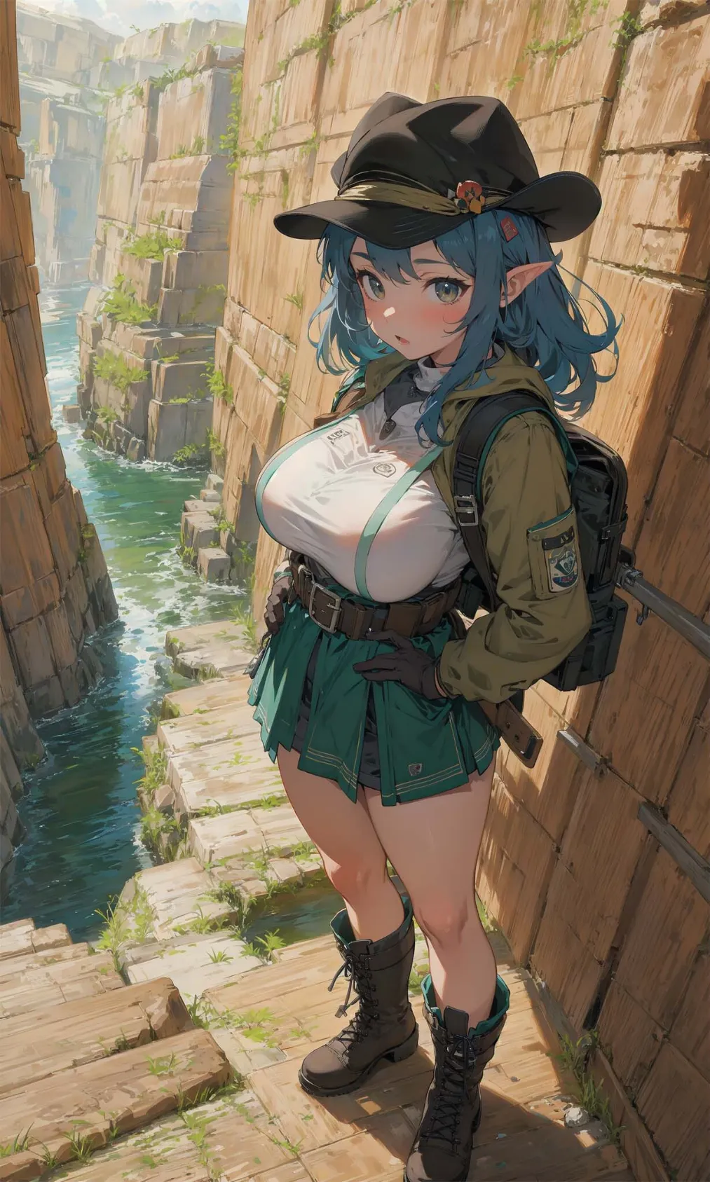 淫乱トラップ!感覚遮断落とし穴 〜冒険者を孕ませる触手のエロ知恵〜 モザイク版 14ページ