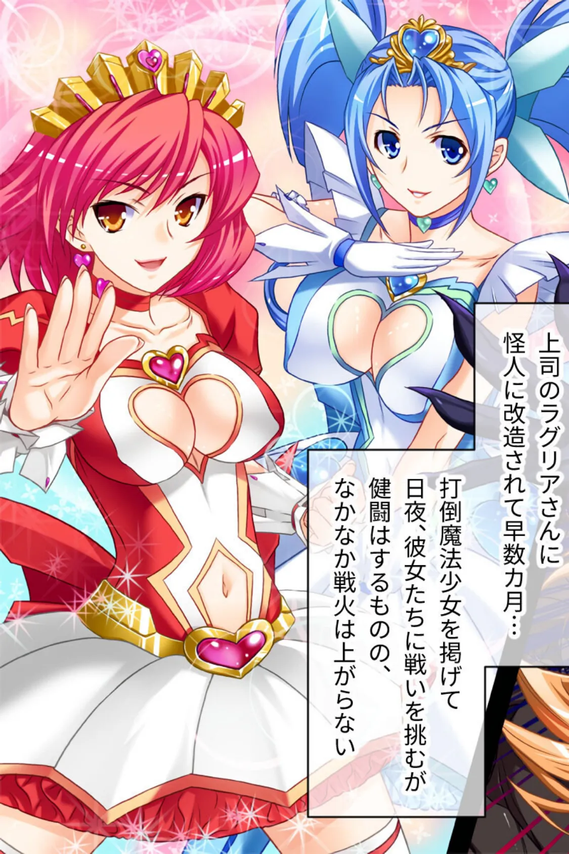 魔法少女VS事務職系怪人の俺 モザイク版 後編 〜正義の味方ハーレム化計画〜 3ページ