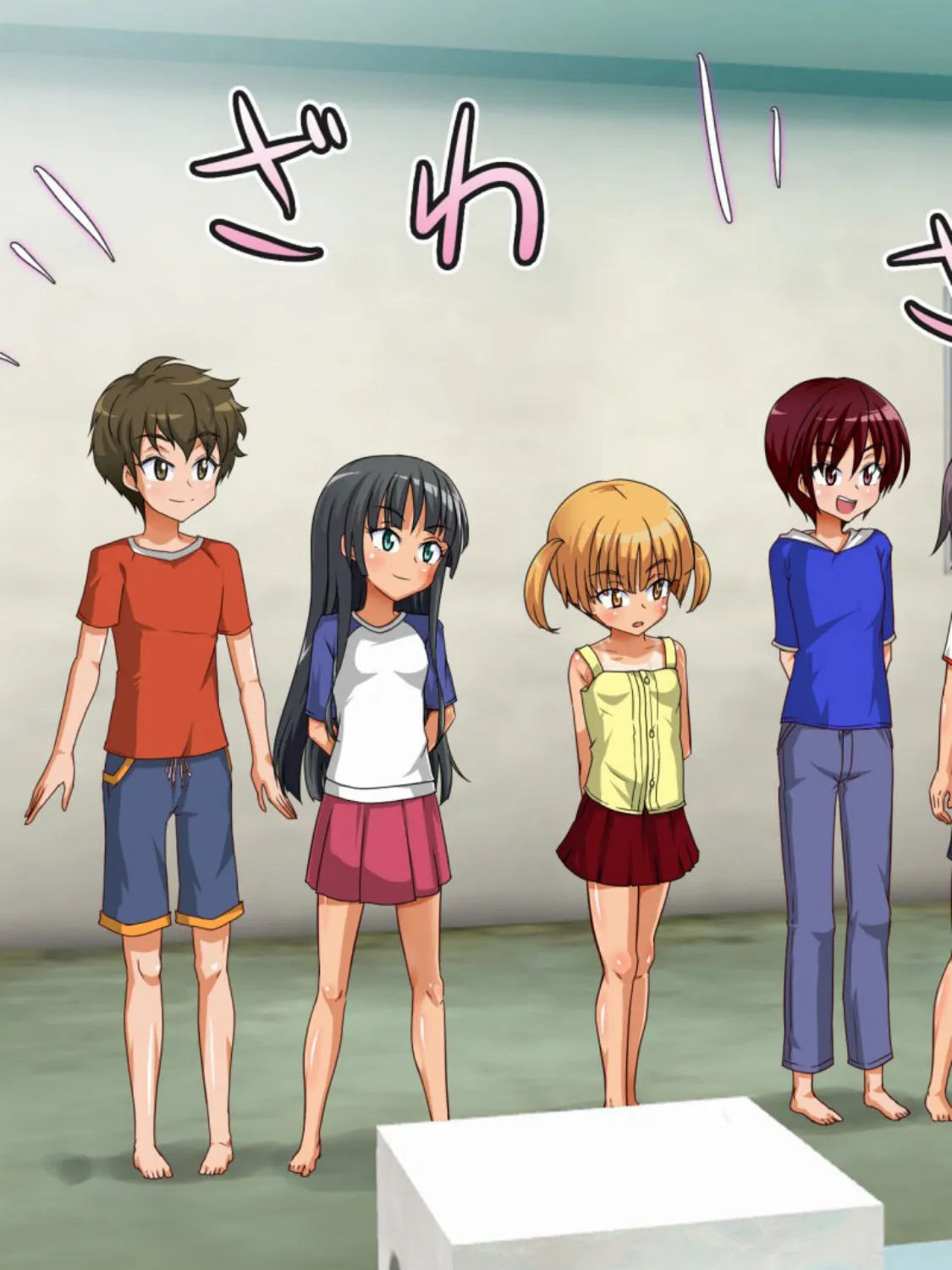 全裸で水泳授業しちゃいました! モザイク版 5ページ