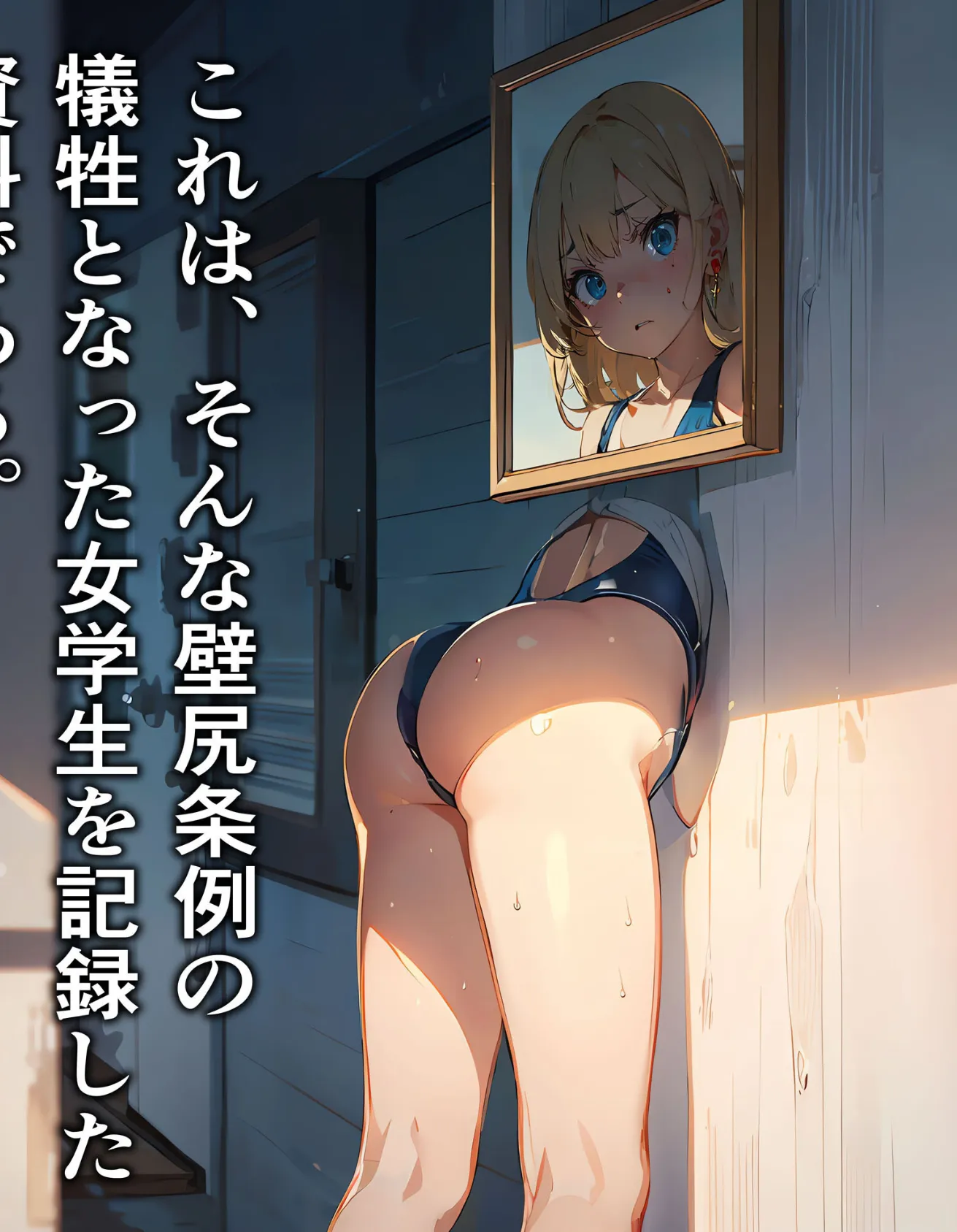 壁尻委員のおしごと 〜条例改正で●●ドスケベオブジェ化〜 モザイク版 9ページ